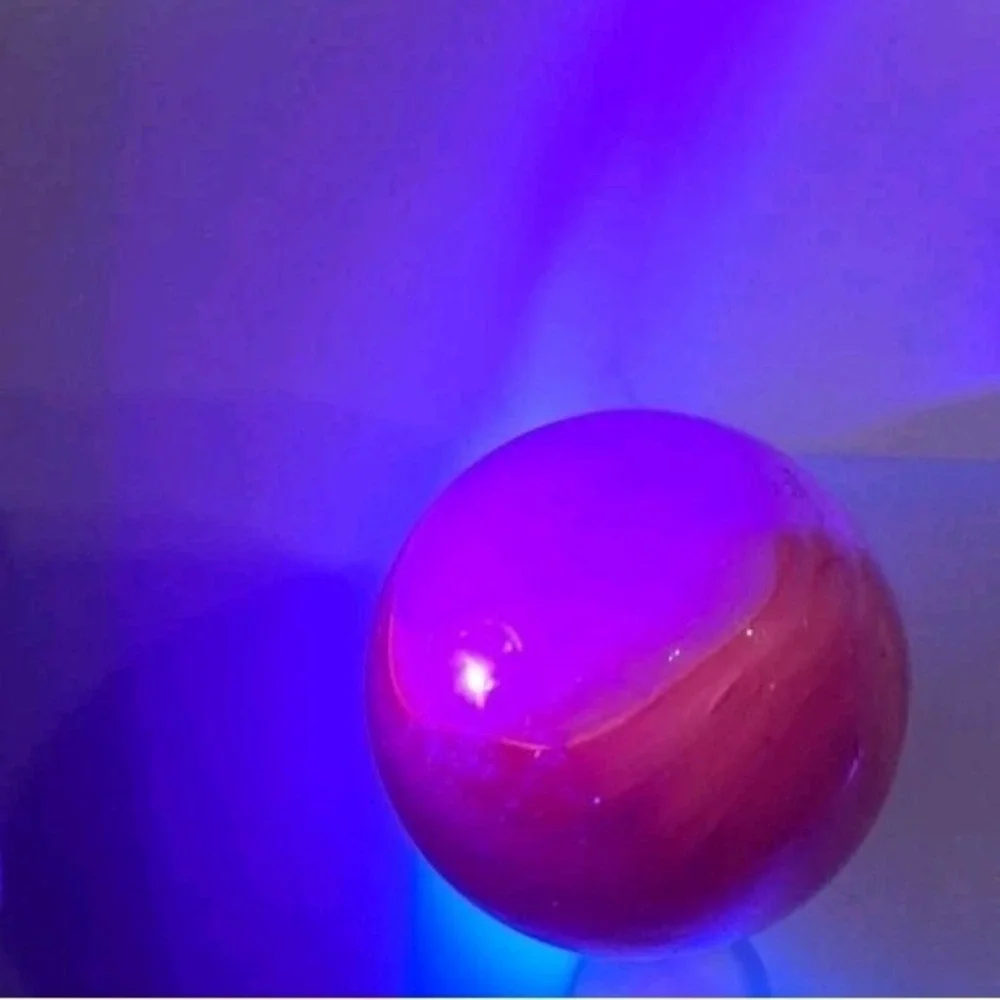Lot Of 16 Estate Sale Marbles  Including One  Shooter.‎  All UV Reactive